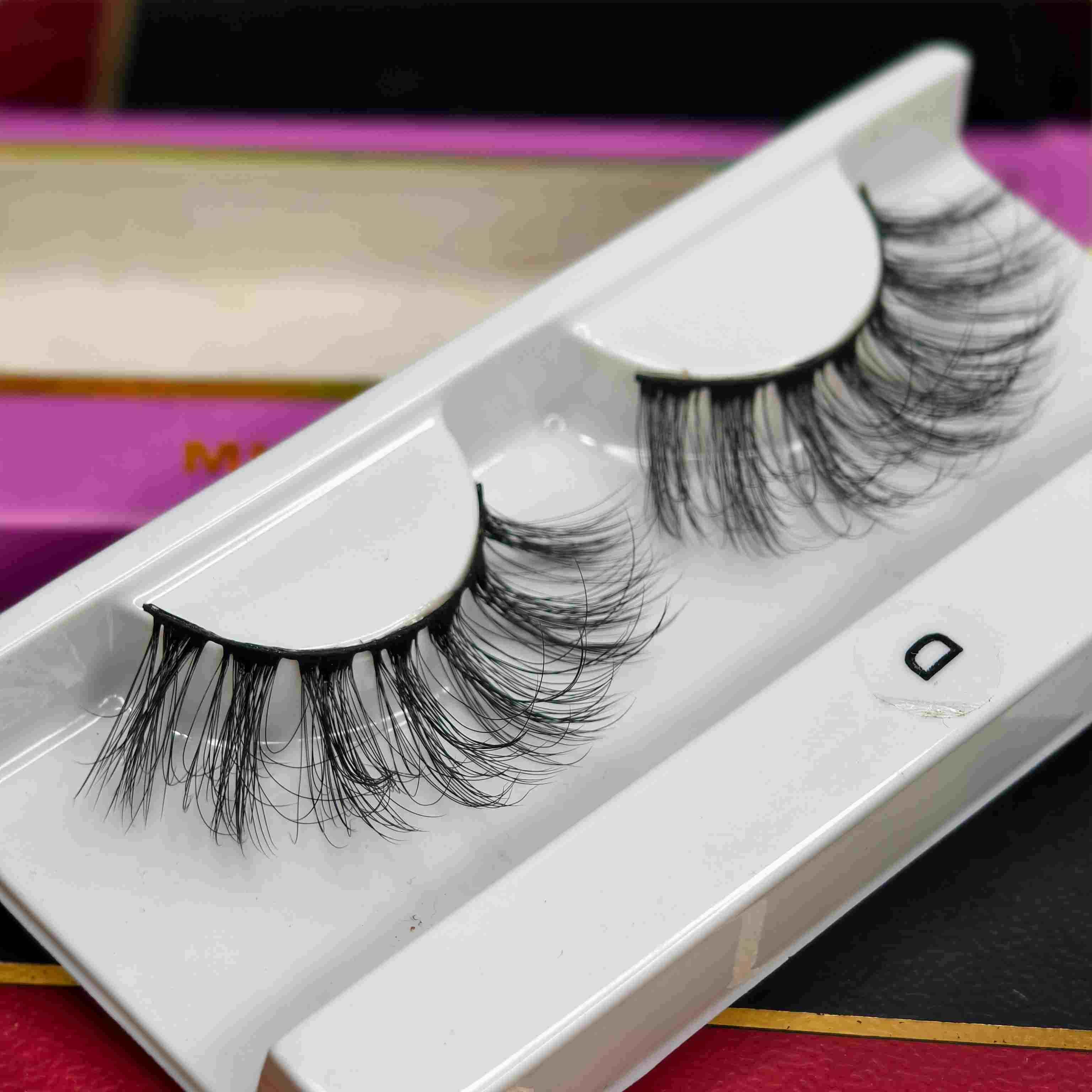 1 pair single lash-D