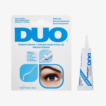 DUO Waterproof Eyelash Glue 9g (White)