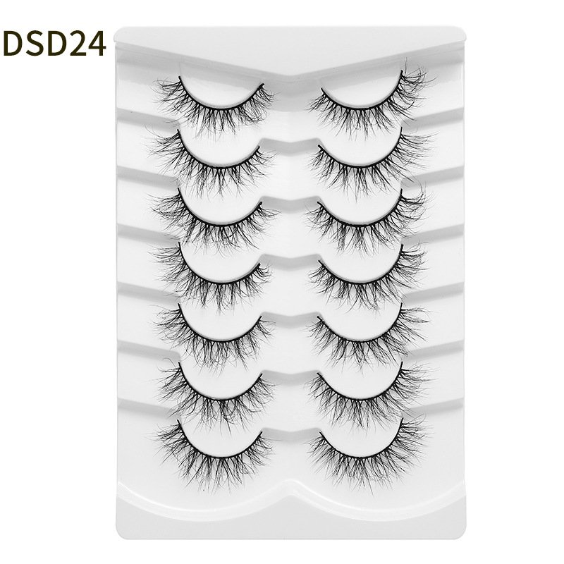 7 pairs natural eyelash -24